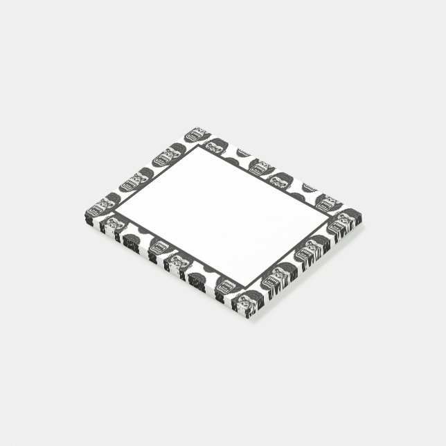 Gorillas Post-It Notes (Incliné)