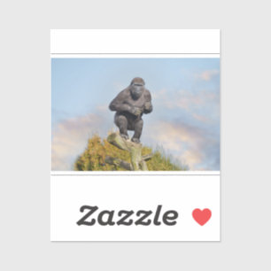 Gorillas Tree-Balancing Act Aufkleber