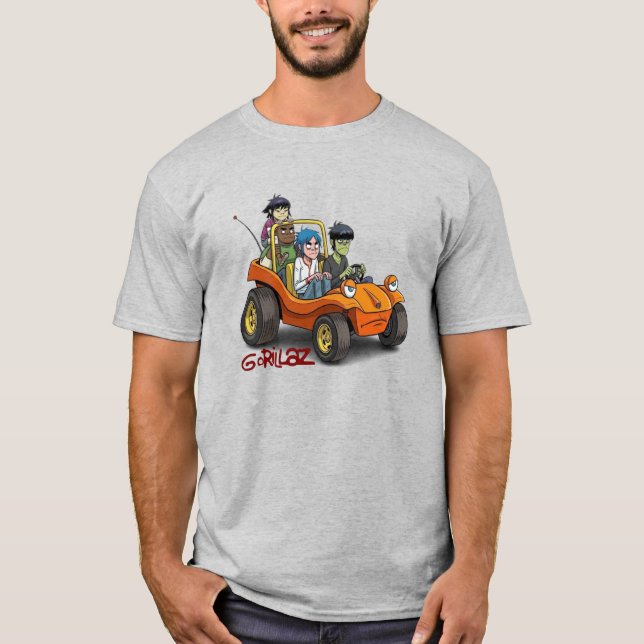 Gorillaz T-Shirt (Vorderseite)