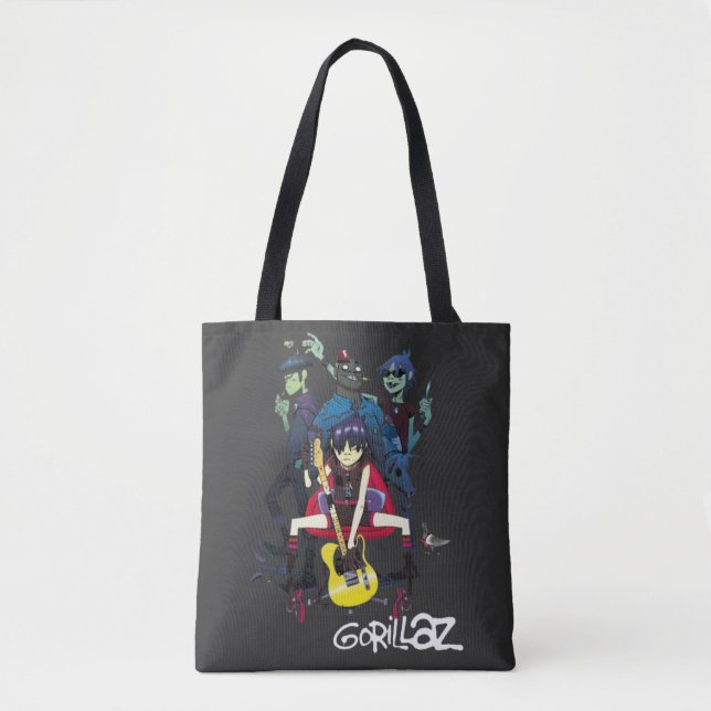 Gorillaz-T-Shirt Tasche (Vorderseite)