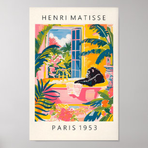 Gorille Dans Bain Poster Rose, Décor Dopamine, Ma