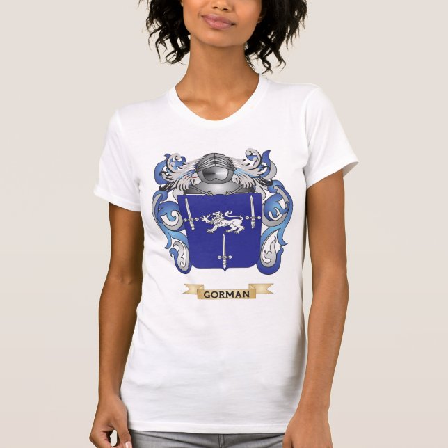 Gorman Wappen (Familienwappen) T-Shirt (Vorderseite)