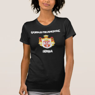 Gornji Milanovac, Serbien mit Wappen T-Shirt
