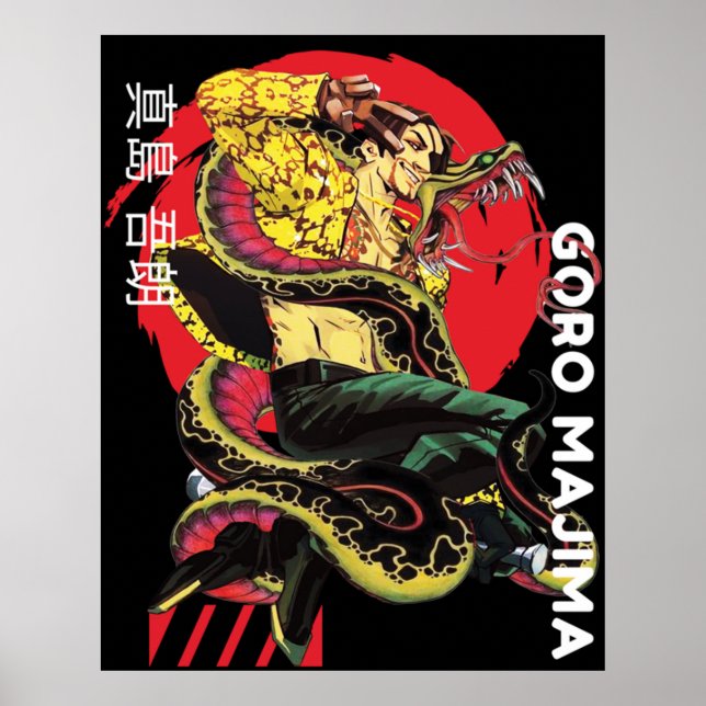 Goro Majima Yakuza Poster (Vorne)