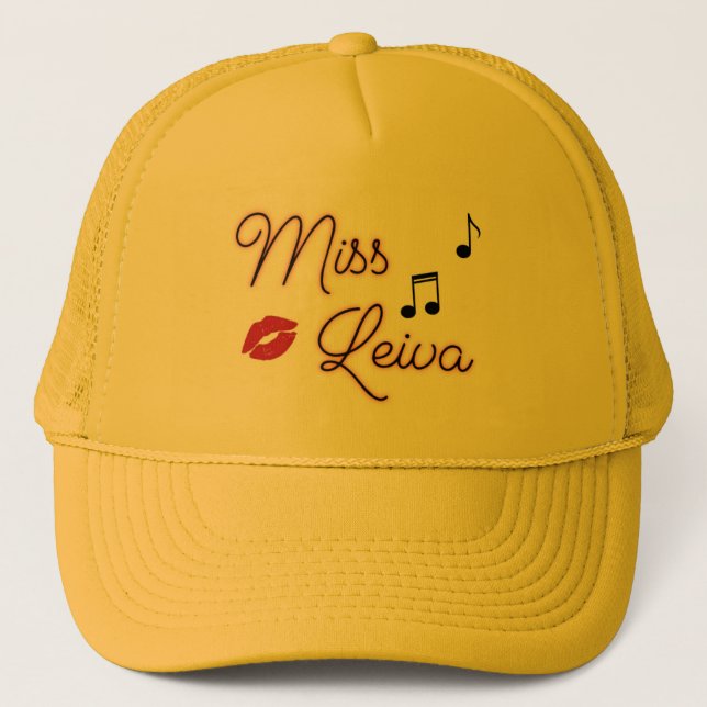 Gorra Miss Leiva Truckerkappe (Vorderseite)