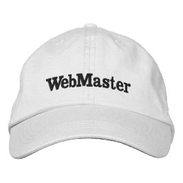 Gorra WebMaster Bestickte Baseballkappe