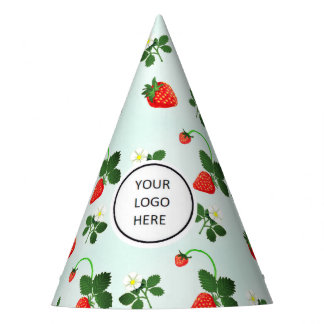 Gorro De Fiesta Strawberries Partyhütchen