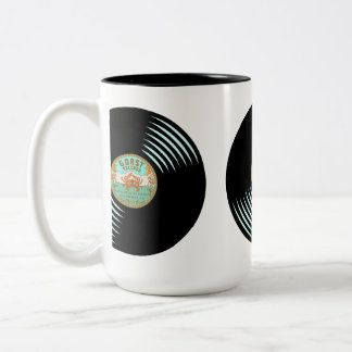 Gorst Platten Vinyl Record Zweifarbige Tasse