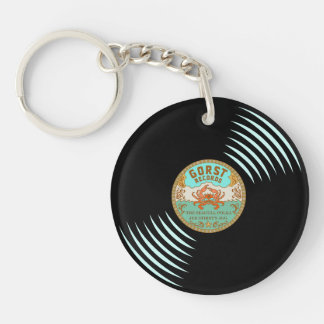 Gorst Retro Vinyl Record Schlüsselanhänger