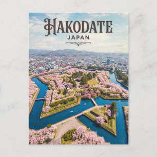 Goryokaku-Festung Japan Postkarte