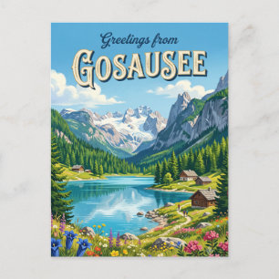 Gosausee Österreich Postkarte