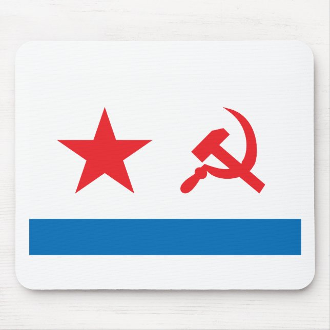 Gösch der sowjetischen Marine Mousepad (Vorne)