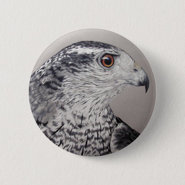 Goshawk Button (Vorderseite)