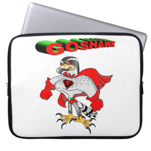 Goshawk Cartoon Laptopschutzhülle