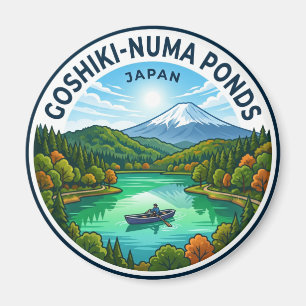 Goshiki-numa-Teiche Japan Magnet