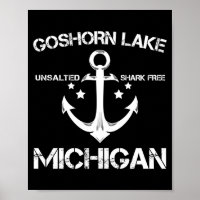 Goshorn See Michigan lustiges Angeln Camping Somme