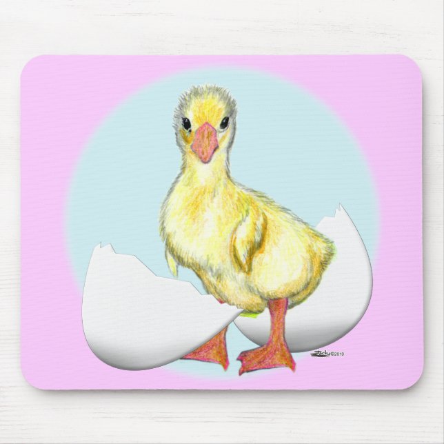 Gosling: Nur gezähmt Mousepad (Vorne)