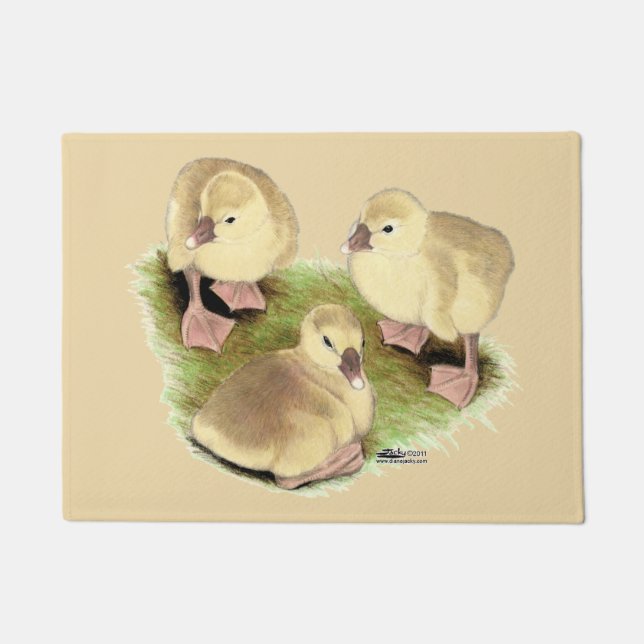 Goslings: Buff African Fußmatte (Vorderseite)