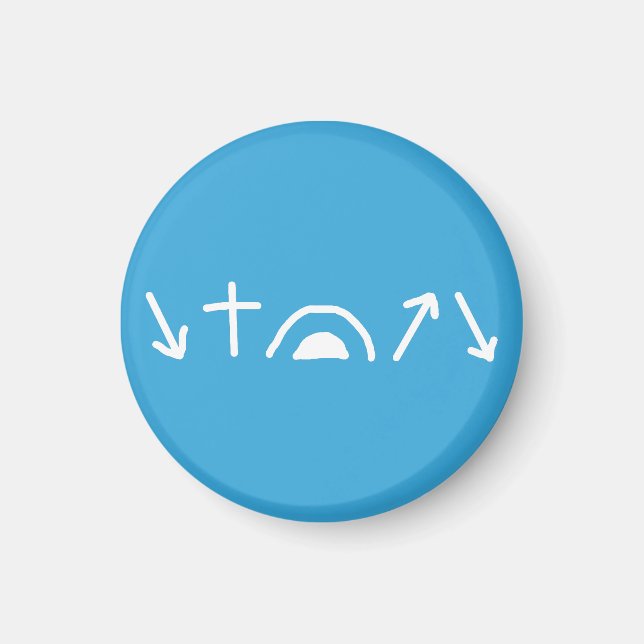 Gospel Arrows Magnet (Vorne)