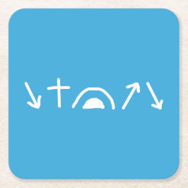 Gospel Arrows Paper Untersetzer