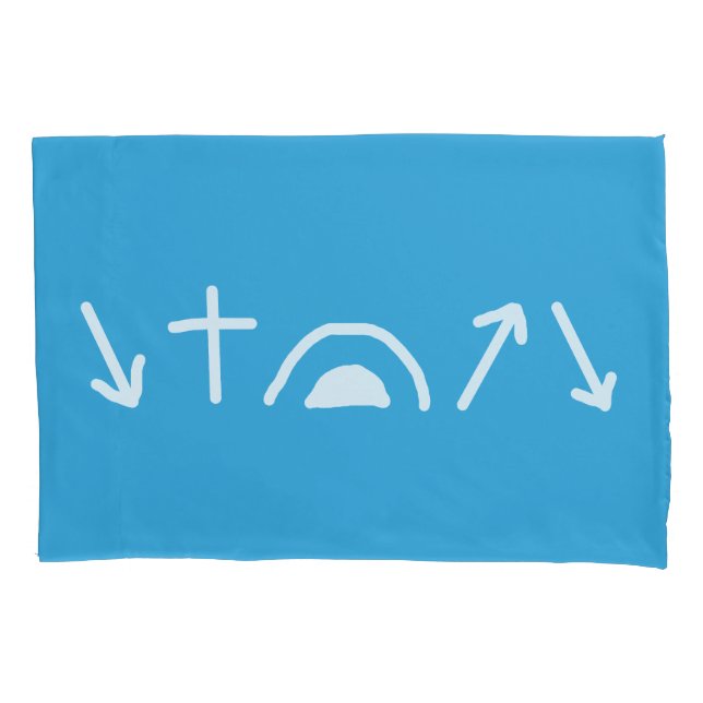 Gospel Arrows Pillowcase Kissenbezug (Vorderseite)