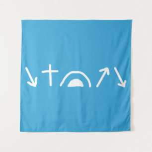 Gospel Arrows Tapestry Wandteppich