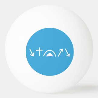 Gospel-Pfeile Ping-Pong-Ball Tischtennisball