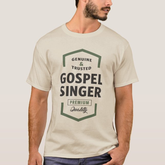 Gospel Singer Logo-T-Shirts T-Shirt (Vorderseite)