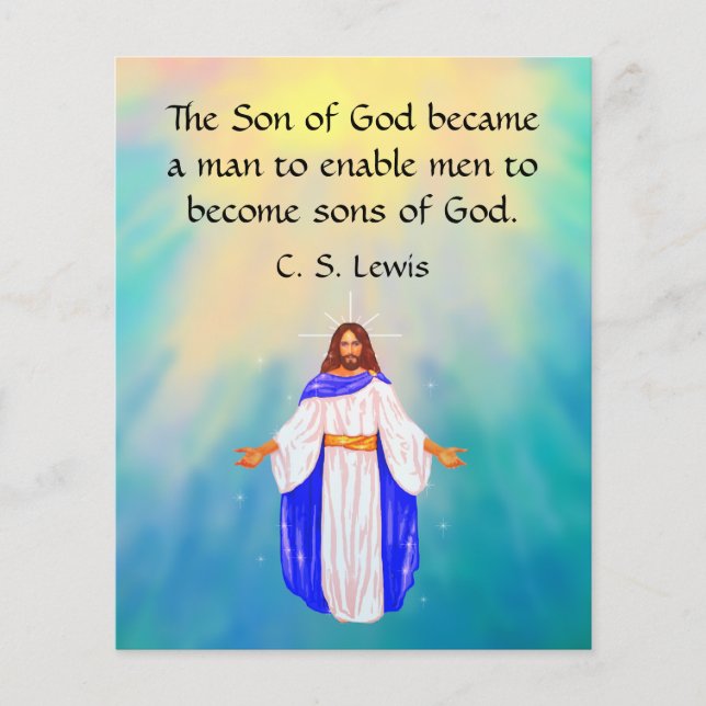 Gospel Tract Flyer (Vorne)