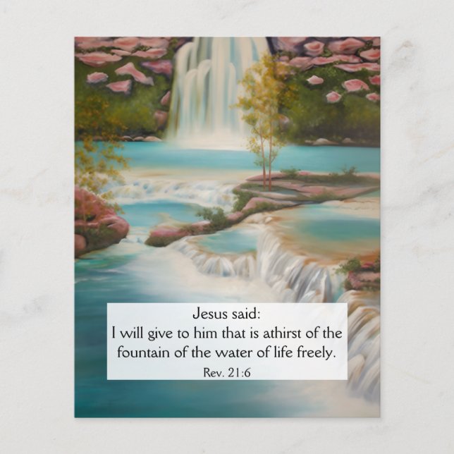 Gospel Tract Flyer (Vorne)