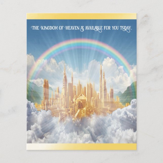 Gospel Tract Flyer (Vorne)