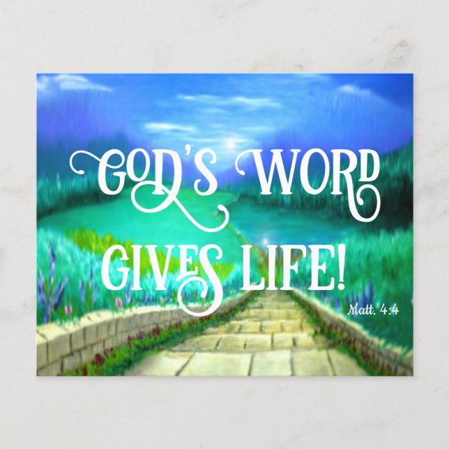 Gospel Tract Flyer (Vorne)