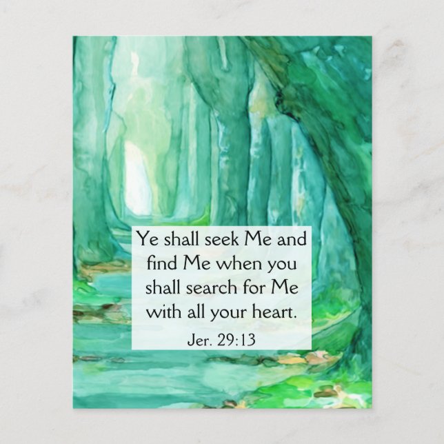 Gospel Tract Flyer (Vorne)