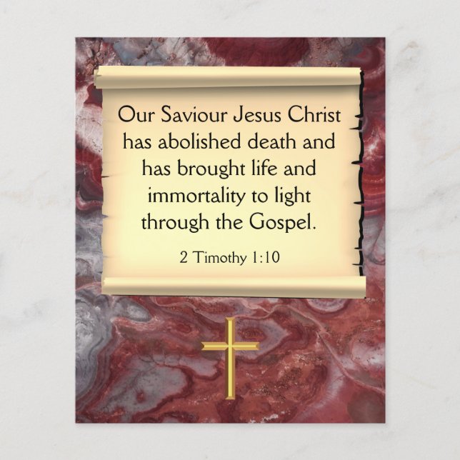 Gospel Tract Flyer (Vorne)