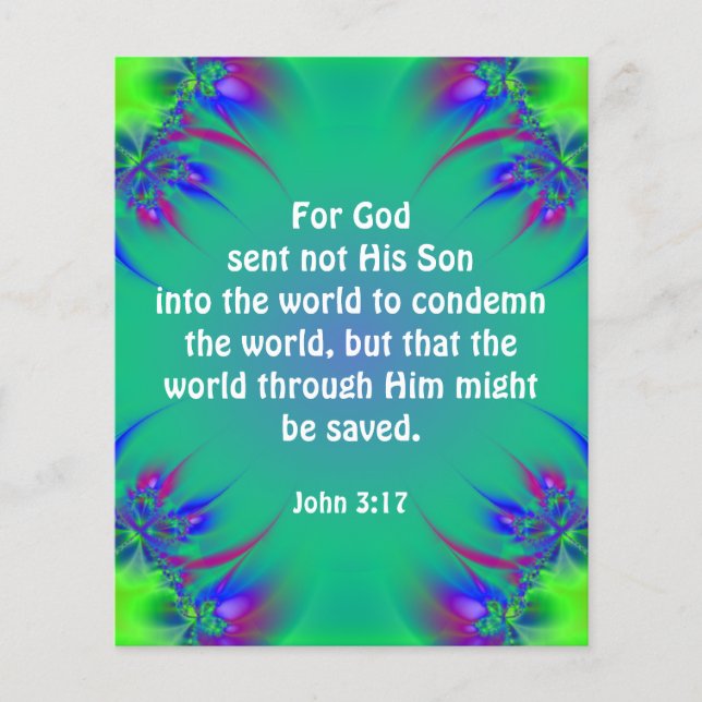 Gospel Tract Flyer (Vorne)