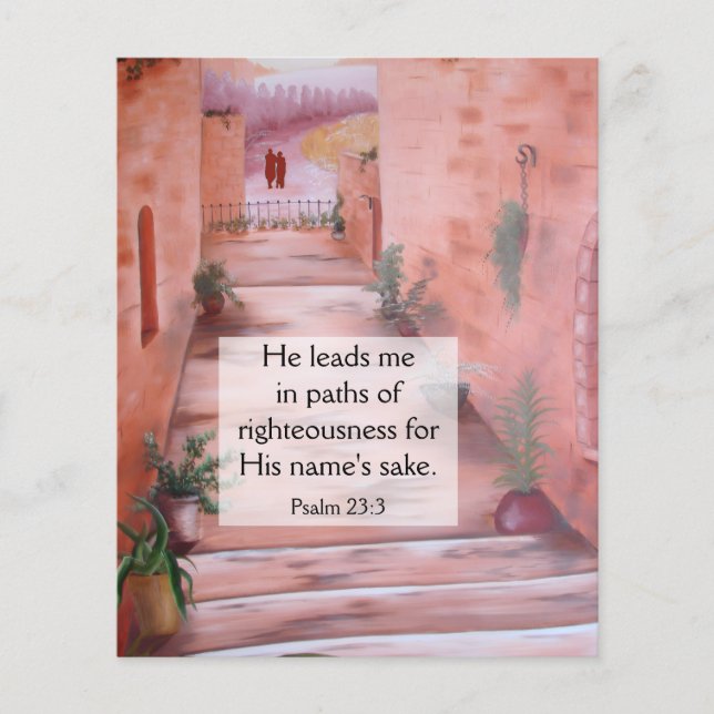 Gospel Tract Flyer (Vorne)