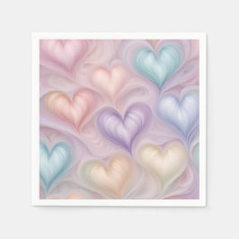 Gossamer Hearts Serviette