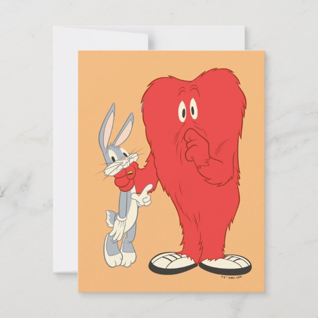 Gossamer Holding BUGS BUNNY™ Mitteilungskarte (Vorderseite)