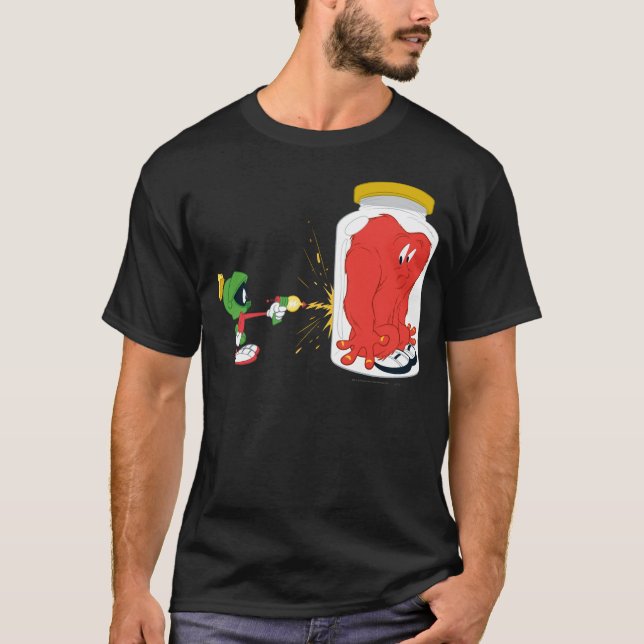 Gossamer in einem Glas - Farbe T-Shirt (Vorderseite)