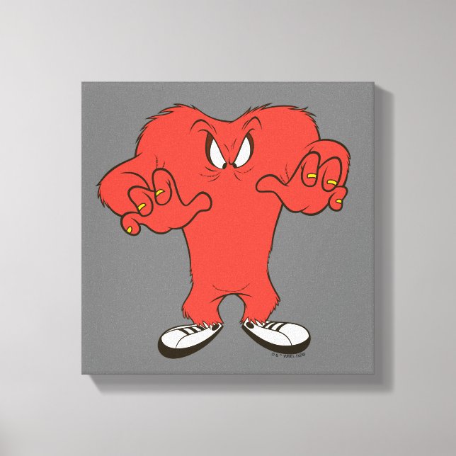 Gossamer Menacing Pose Leinwanddruck (Vorderseite)