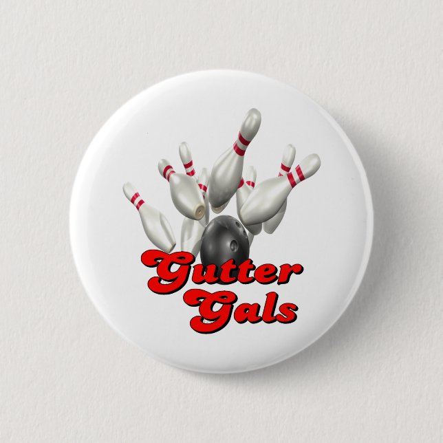 Gosse-Gallonen-Bowling Button (Vorderseite)