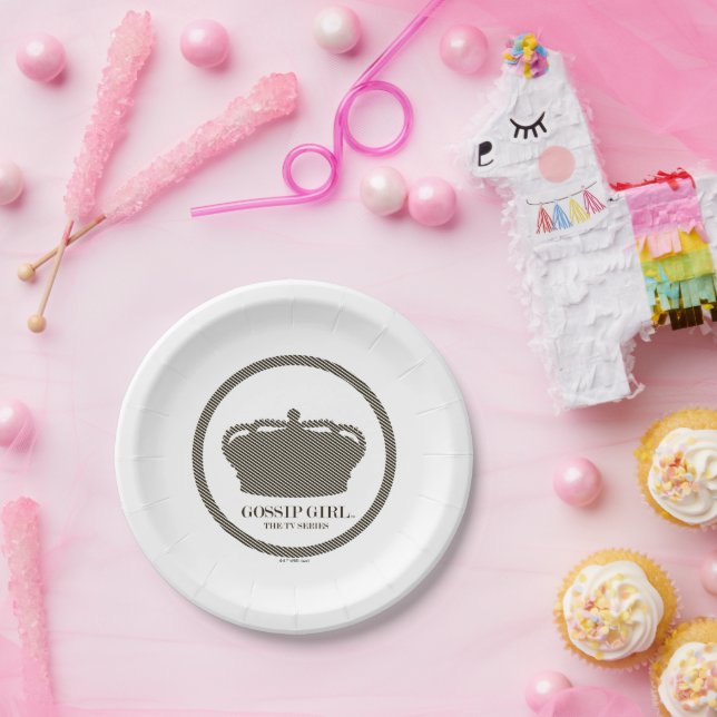 Gossil Girl TV Series Crown Icon Pappteller (Party)