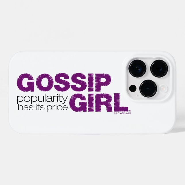 Gossip Girl - Beliebtheit hat ihren Preis Case-Mate iPhone 14 Pro Hülle (Rückseite (Horizontal))