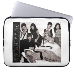 Gossip Girl Black and White Group Graphic Laptopschutzhülle