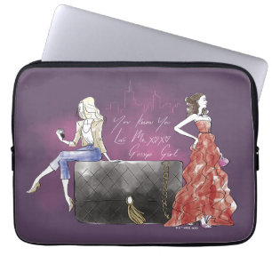 Gossip Girl - Du weißt, dass du Liebe hast Laptopschutzhülle