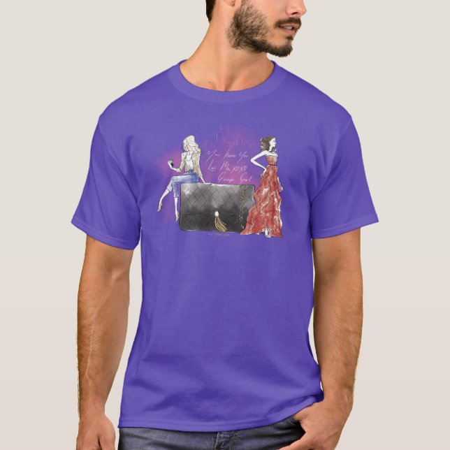 Gossip Girl - Du weißt, dass du Liebe hast T-Shirt (Vorderseite)