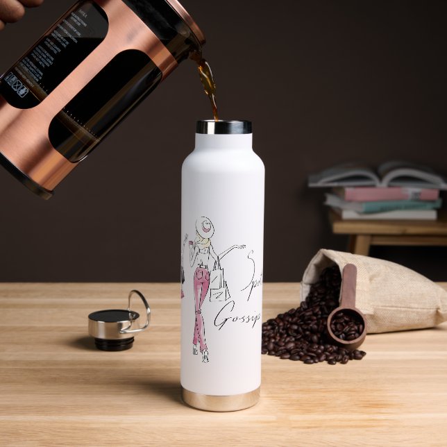 Gossip Girl - Gepunktet! Trinkflasche (Kaffee)