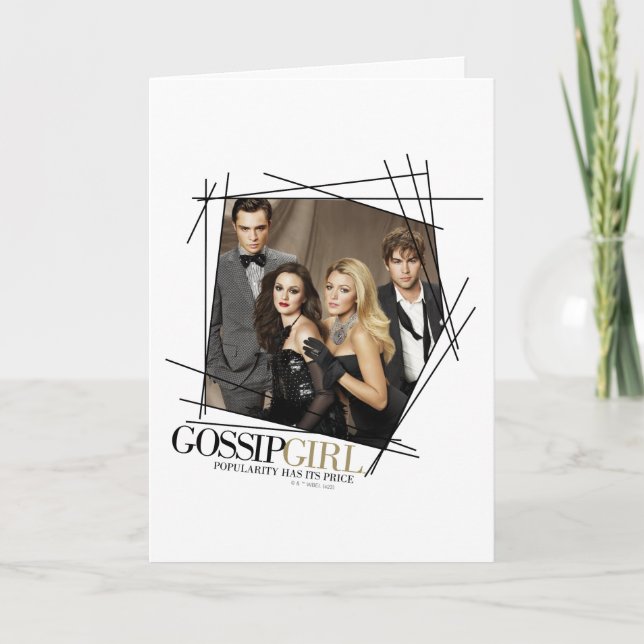 Gossip Girl Glamour Group Graphic Karte (Vorderseite)