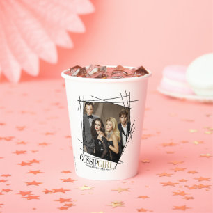 Gossip Girl Glamour Group Graphic Pappbecher
