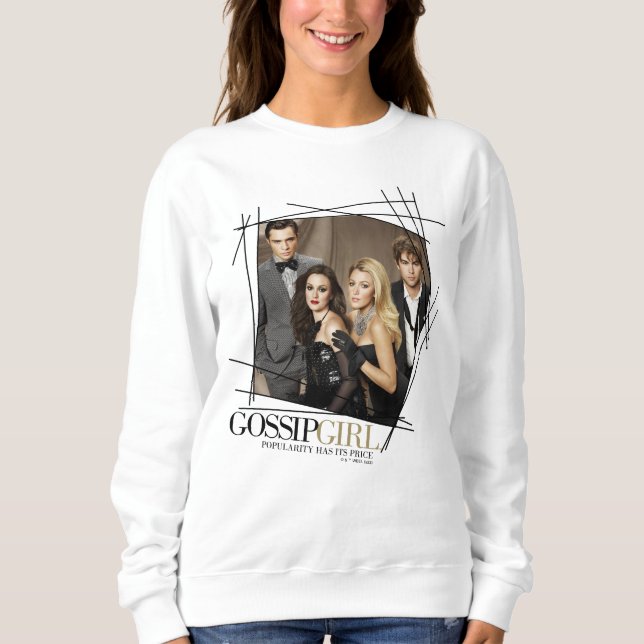 Gossip Girl Glamour Group Graphic Sweatshirt (Vorderseite)